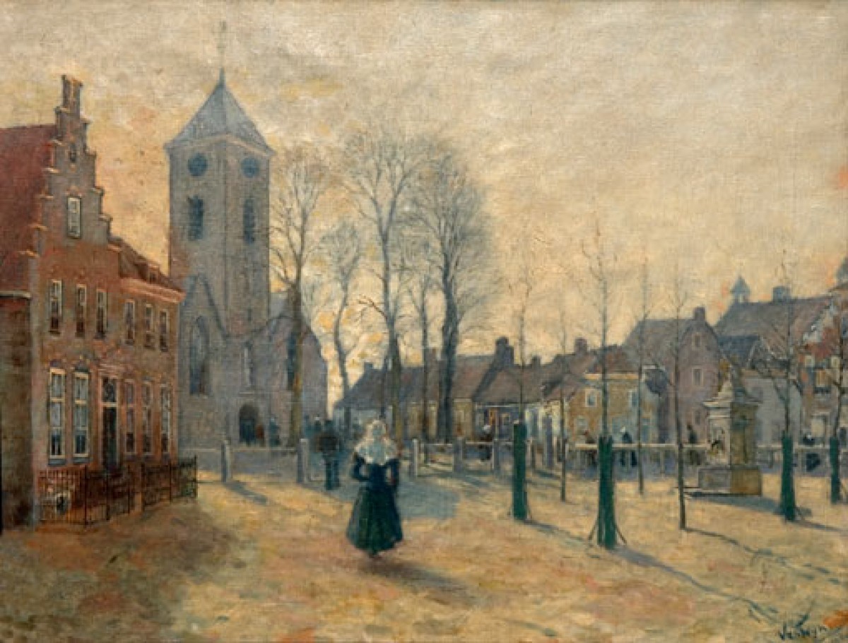 Achtergrondafbeelding Lezing 'Contrasten in licht'. Kunstenaar Anthonie van Teijn in verhalen en schetsen.