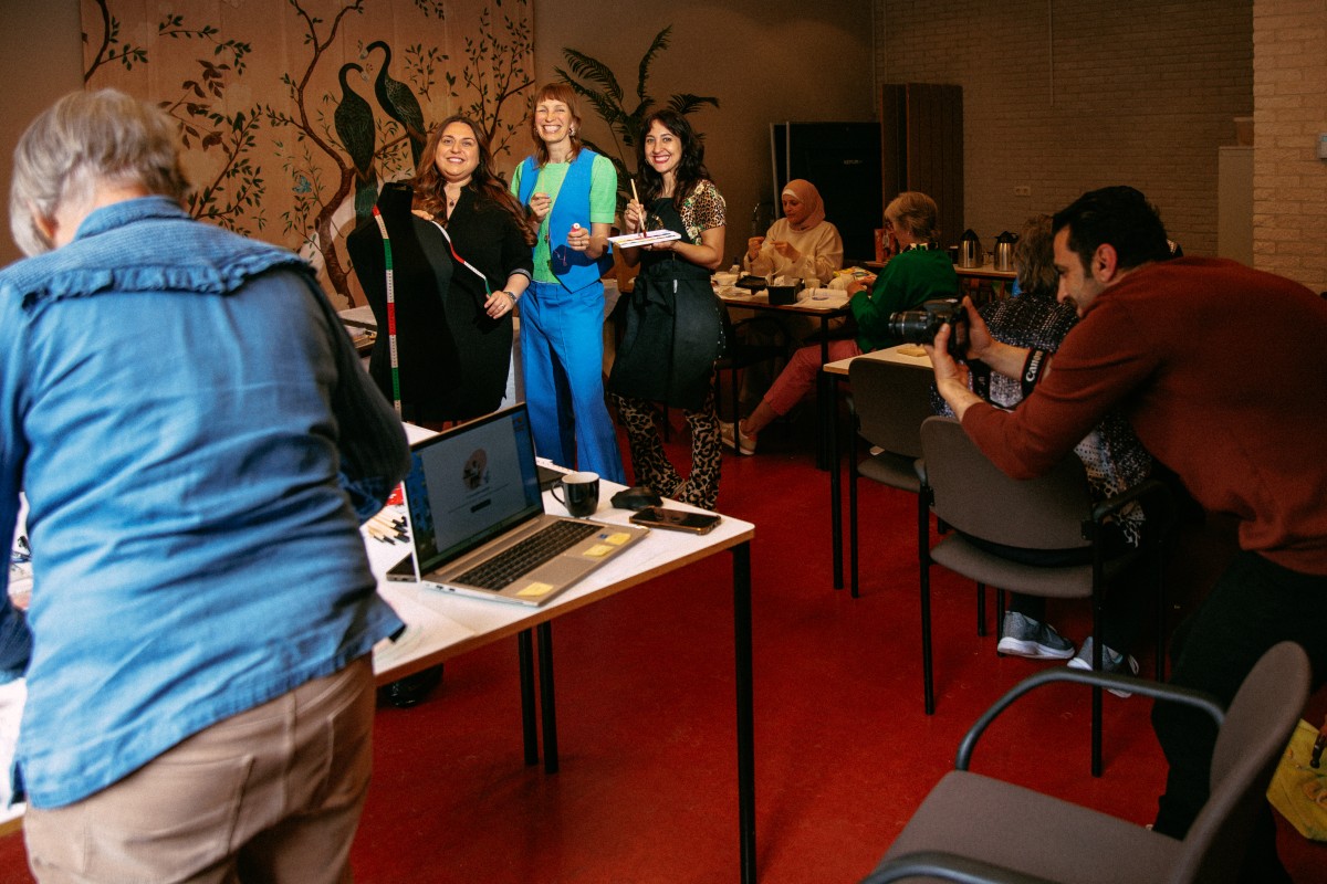 Verhalenmakers Iris, Sarina en Rita gebruiken diversiteit als creatieve motor