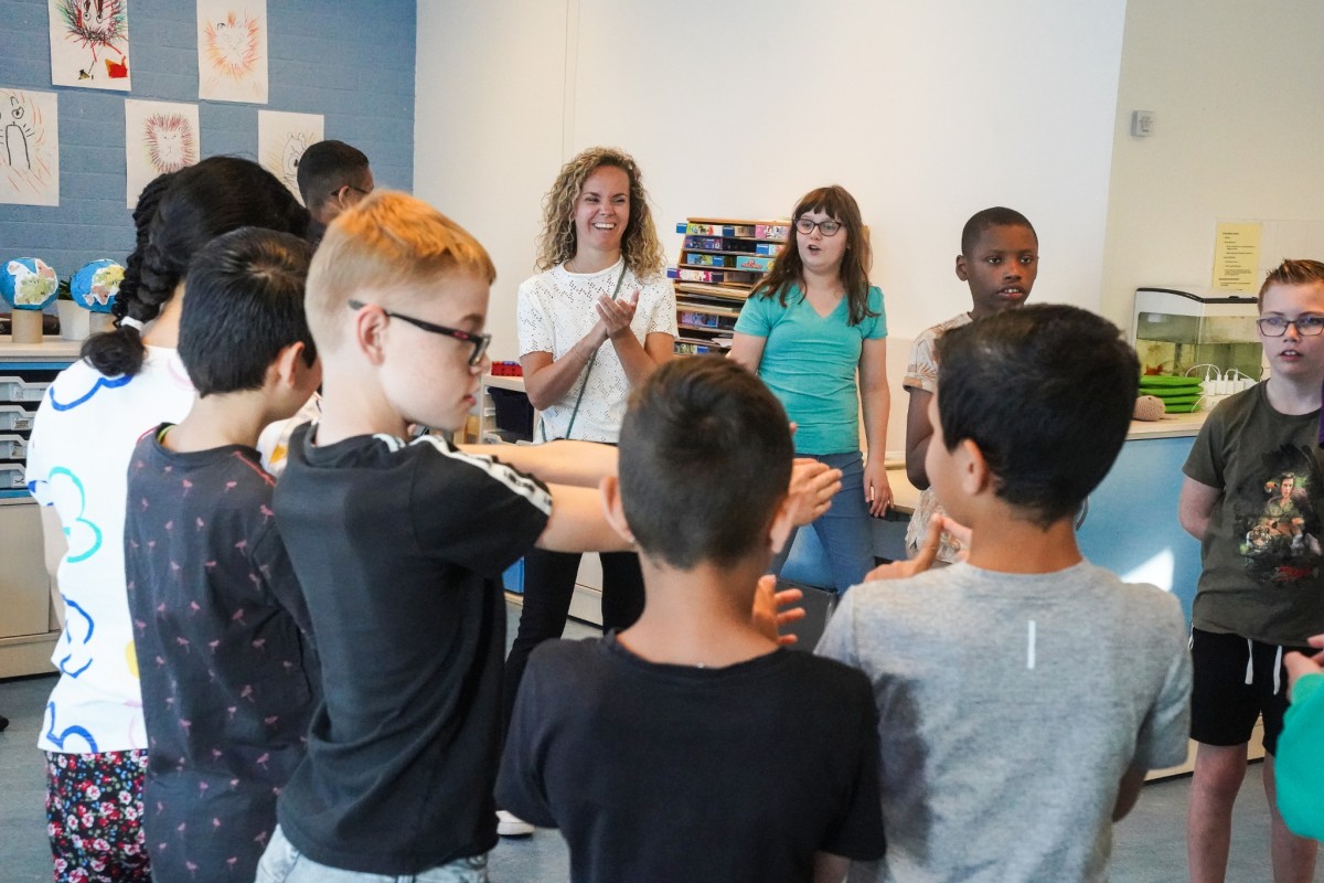 Achtergrondafbeelding Kunstlokaal