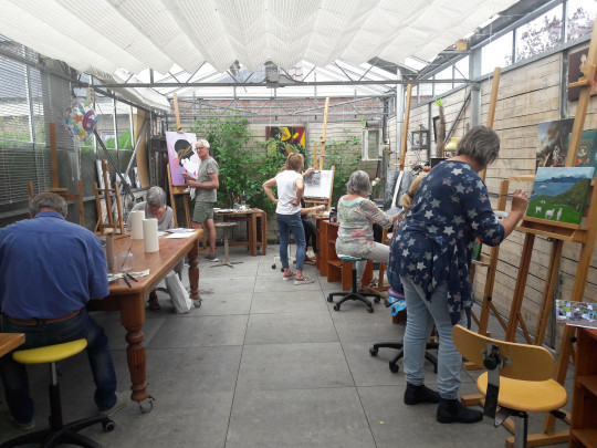 Afbeelding Schilderlessen in De Kunstkas Naaldwijk - donderdagochtend