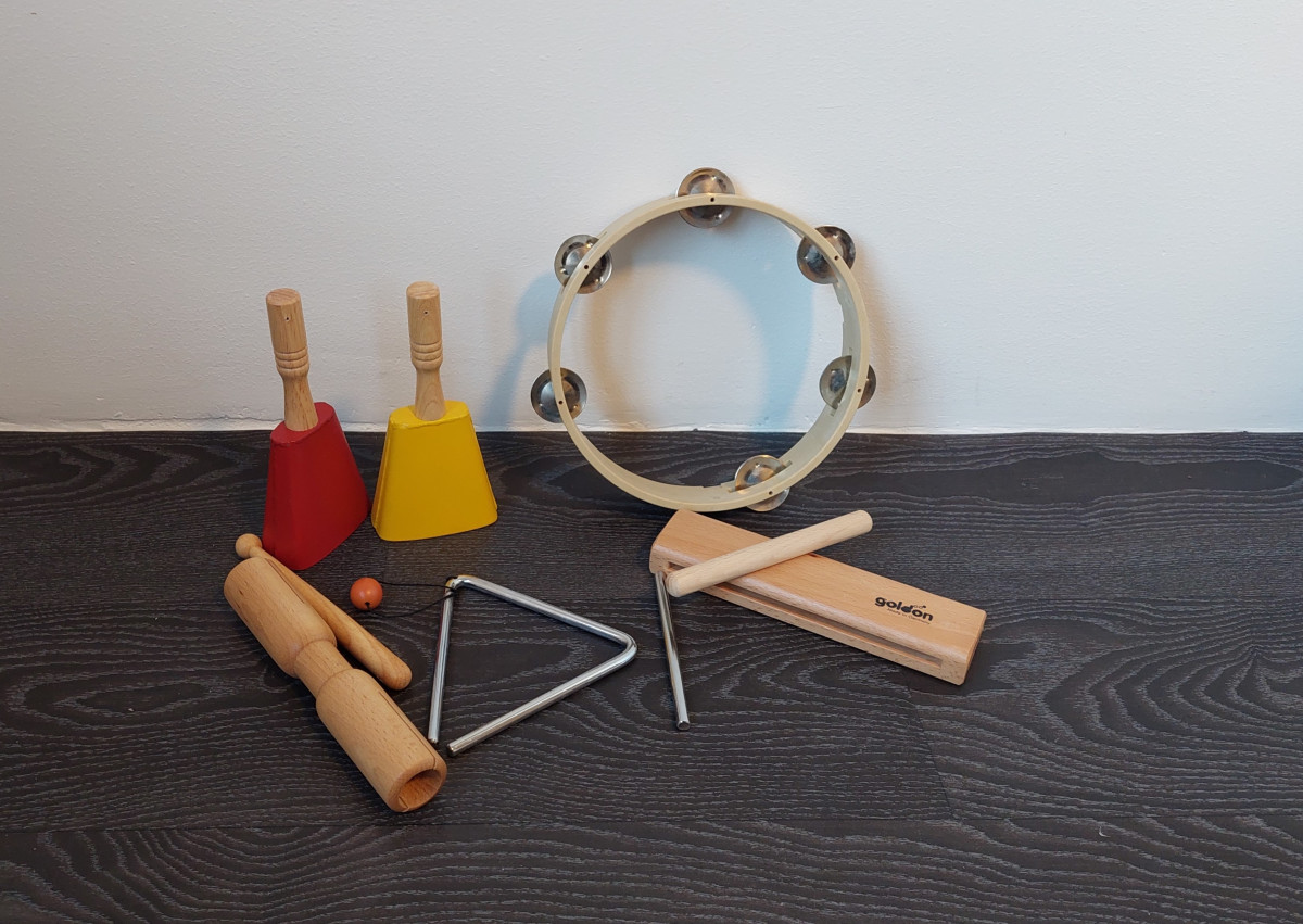 Achtergrondafbeelding Leskist muziek: instrumenten voor verdieping groep 5