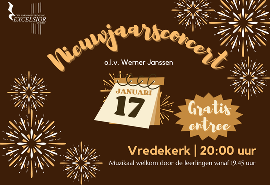 Afbeelding Nieuwjaarsconcert Excelsior