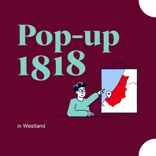 Afbeelding Pop-up 1818 in Westland