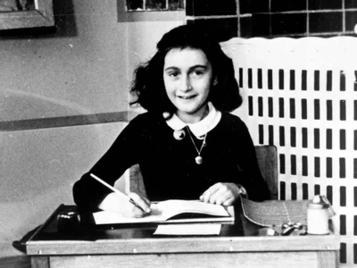 Achtergrondafbeelding Het (video)dagboek van Anne Frank