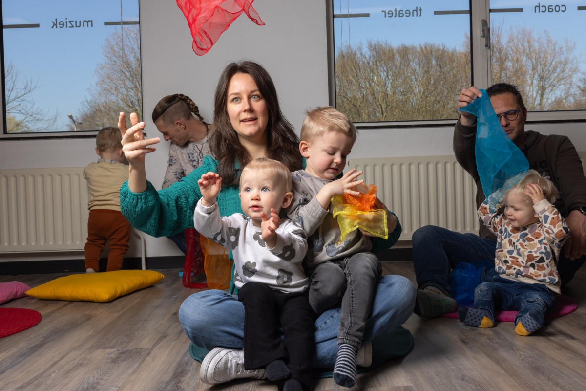 Achtergrondafbeelding Muziek op Schoot/Peutermuziek woensdag