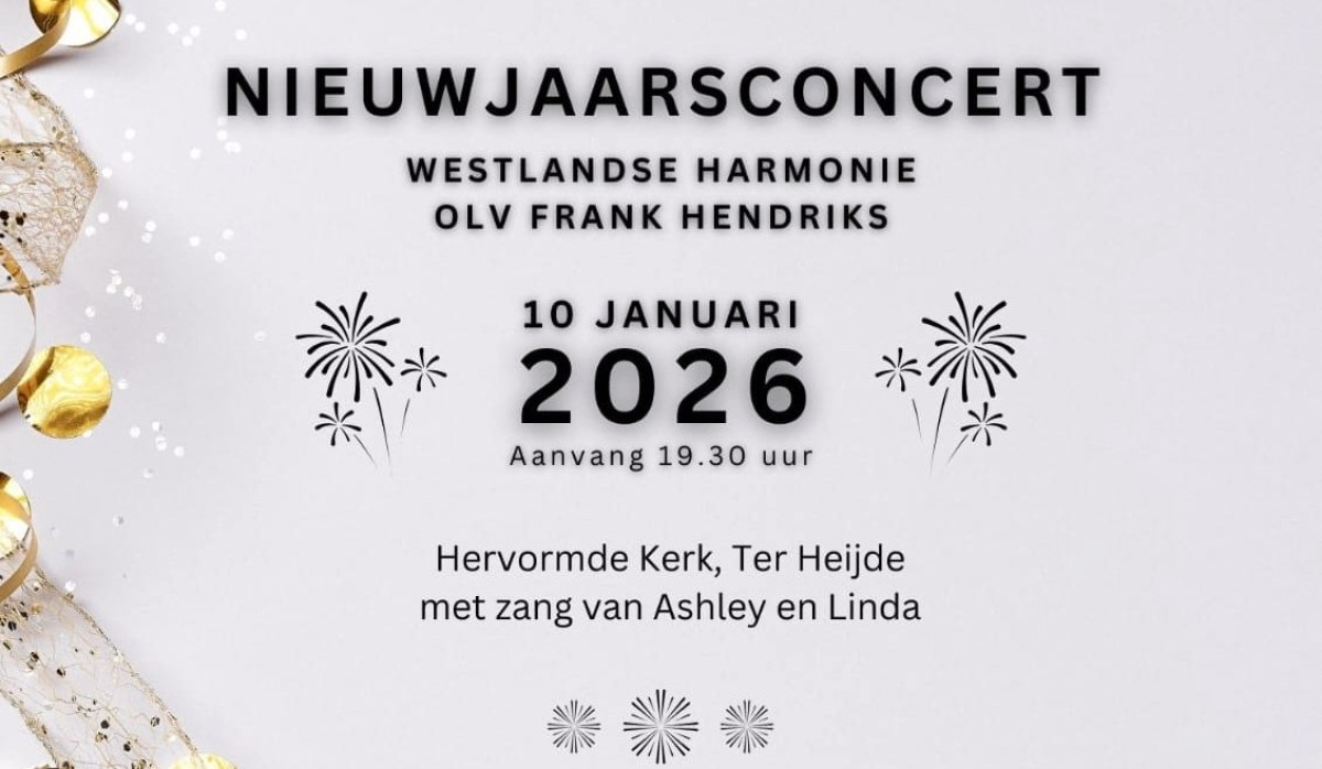 Achtergrondafbeelding Nieuwjaarsconcert Westlandse Harmonie