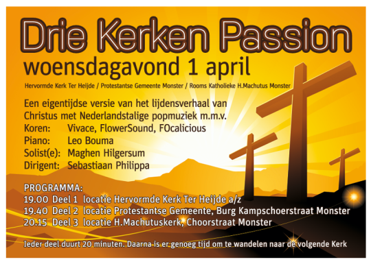 Afbeelding Drie Kerken Passion 2026
