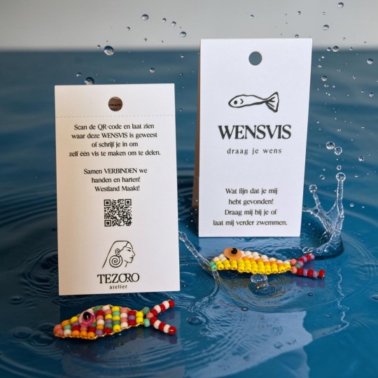 Afbeelding Maak je eigen WensVis - creative workshop met kralen