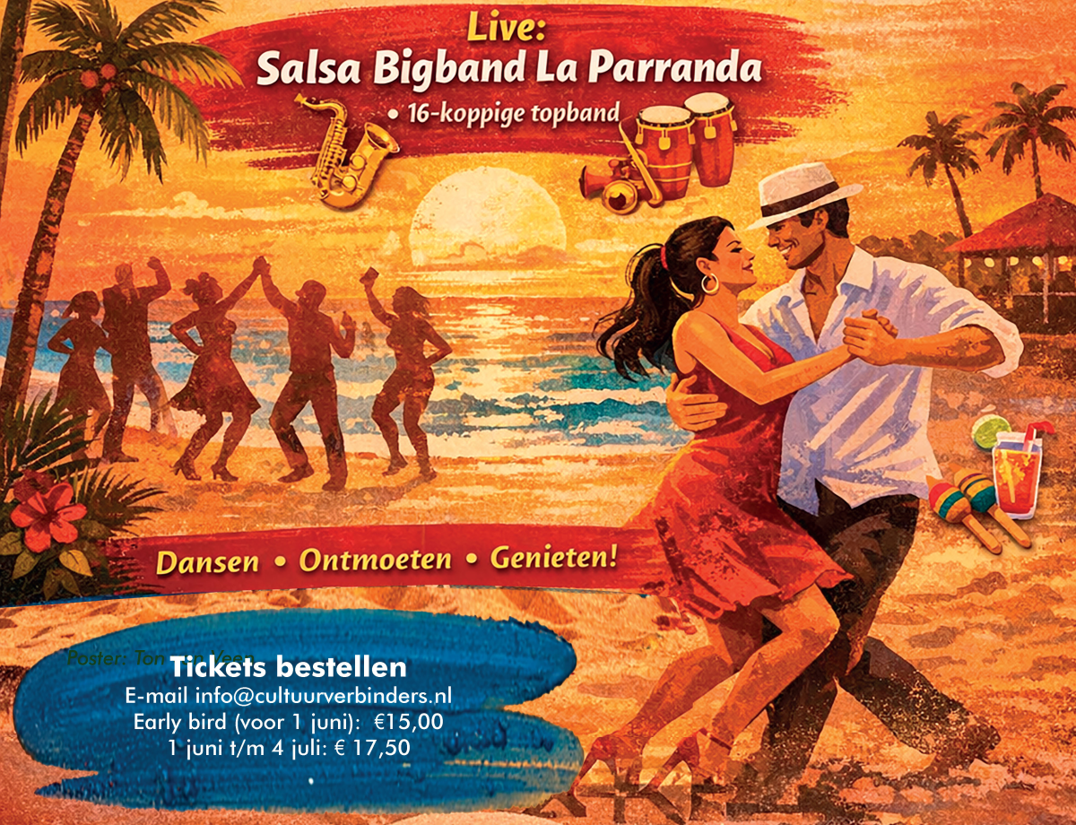 Achtergrondafbeelding Salsa & Latin Beachparty