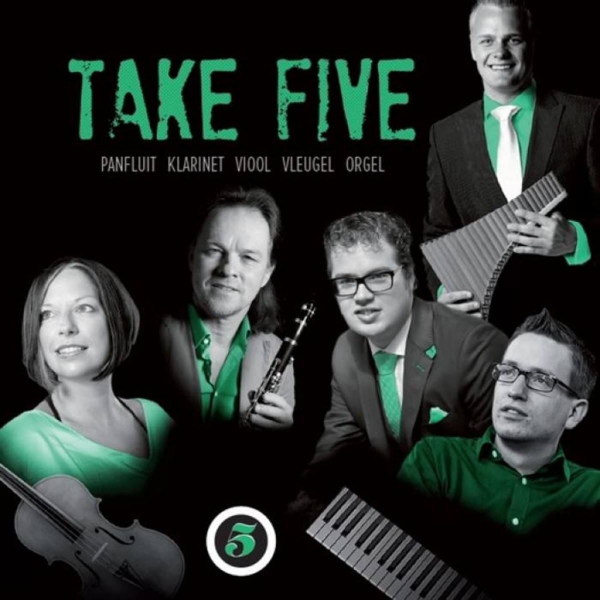Achtergrondafbeelding Concert muziekensemble Take Five