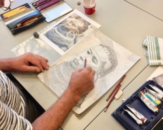 Afbeelding Portret tekenen